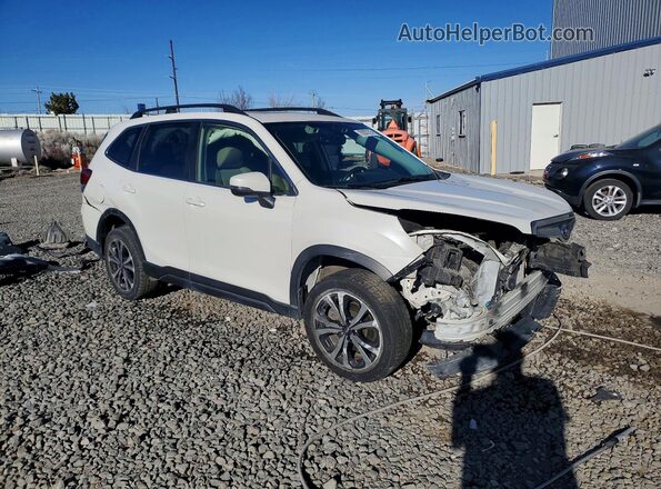 JF2SKASC0KH439561 2019 SUBARU FORESTER White Przód prawy