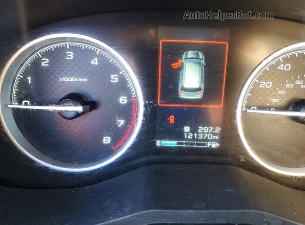 JF2SKASC0KH439561 2019 SUBARU FORESTER White Widok zestawu wskaźników