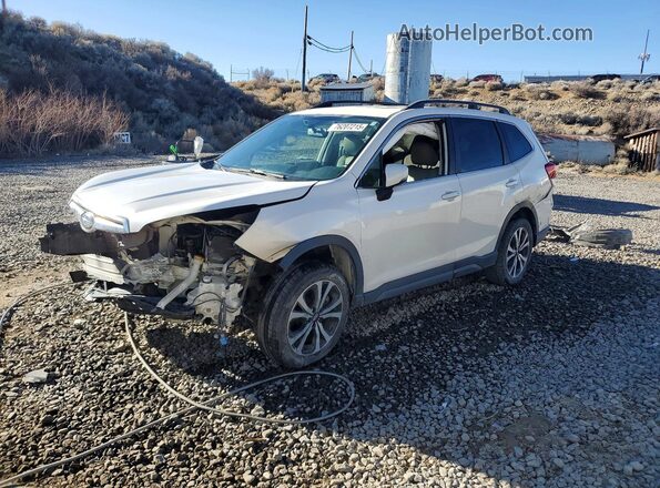 JF2SKASC0KH439561 2019 SUBARU FORESTER White Przód lewy
