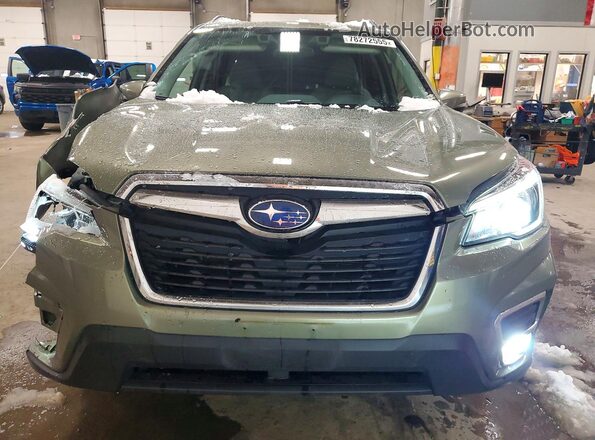 JF2SKASC7KH538393 2019 SUBARU FORESTER Green Դիմացի տեսք