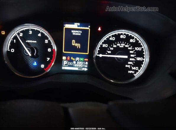 JF2SKAWCXKH550550 2019 SUBARU FORESTER Серебряный Вид задних сидений