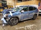 2021 Subaru Forester Touring Синий vin: JF2SKAXC3MH555560