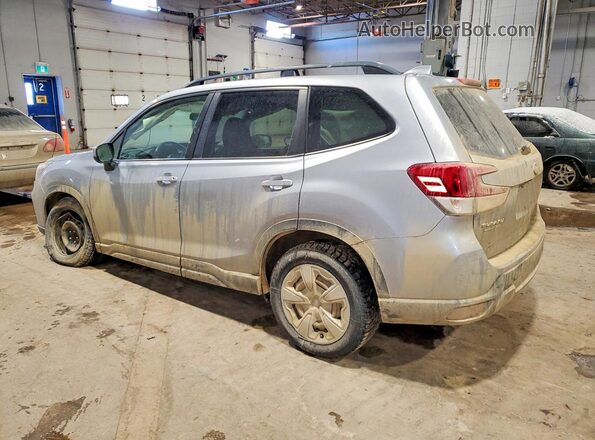 JF2SKEBC3KH561709 2019 SUBARU FORESTER Silver Trasero izquierdo
