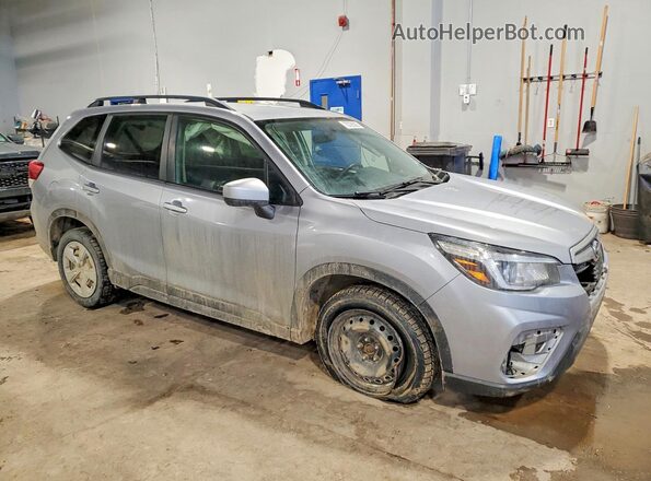 JF2SKEBC3KH561709 2019 SUBARU FORESTER Silver Delantero derecho