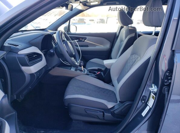 JF2SLDACXSH453810 2025 SUBARU FORESTER Gray Front interior view