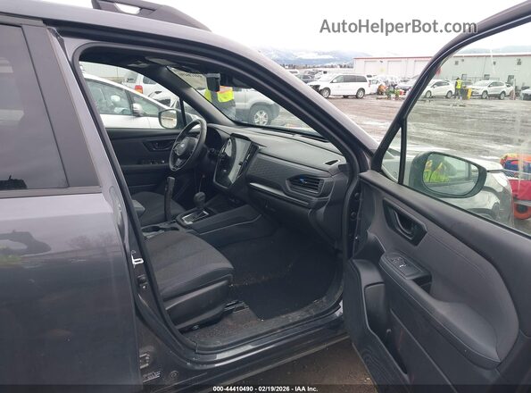 JF2SLDBC3SH539121 2025 SUBARU FORESTER Серый Вид салона спереди