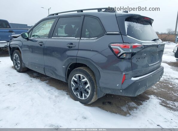 JF2SLDDC9SH431907 2025 SUBARU FORESTER Gray უკანა მარცხენა