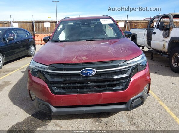 JF2SLDTC2SH421429 2025 SUBARU FORESTER Maroon Вид щитка приладів