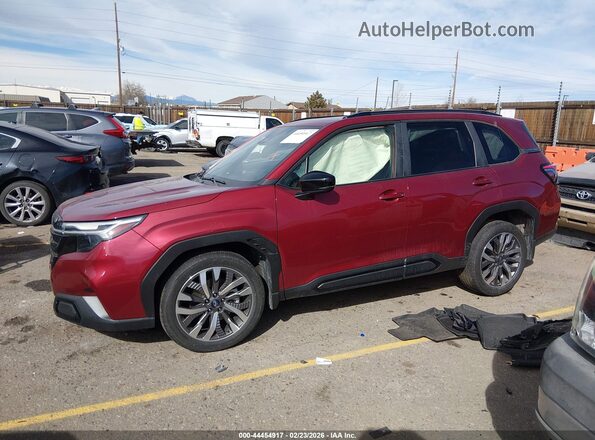 JF2SLDTC2SH421429 2025 SUBARU FORESTER Maroon Панорамний вид салону 360°