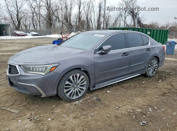 JH4KC1F52JC000265 2018 ACURA RLX Серый Передняя левая четверть