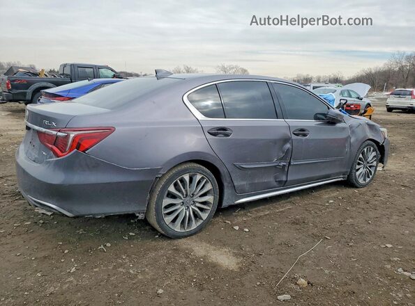 JH4KC1F52JC000265 2018 ACURA RLX Серый Задняя правая четверть
