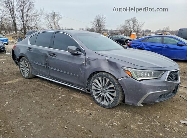 JH4KC1F52JC000265 2018 ACURA RLX Серый Передняя правая четверть