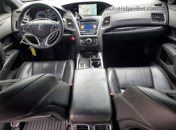 JH4KC1F52JC000265 2018 ACURA RLX Серый Вид панели приборов