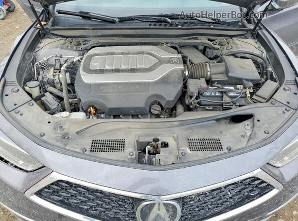 JH4KC1F52JC000265 2018 ACURA RLX Серый Вид задней части салона
