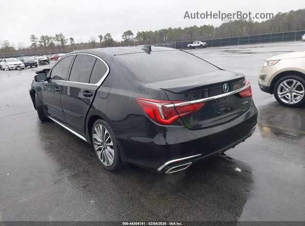 JH4KC1F52JC000587 2018 ACURA RLX Черный Задняя левая четверть
