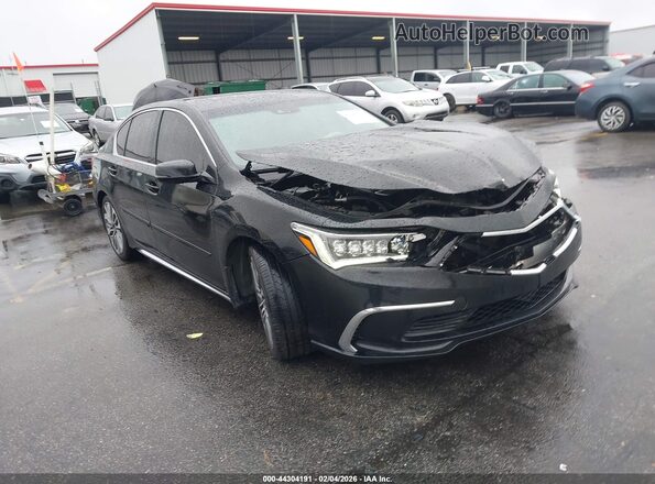 JH4KC1F52JC000587 2018 ACURA RLX Черный Передняя правая четверть