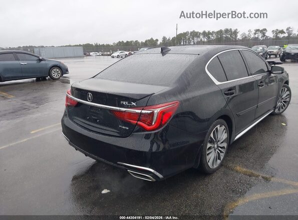 JH4KC1F52JC000587 2018 ACURA RLX Черный Задняя правая четверть