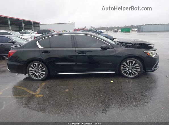 JH4KC1F52JC000587 2018 ACURA RLX Черный Вид задней части салона