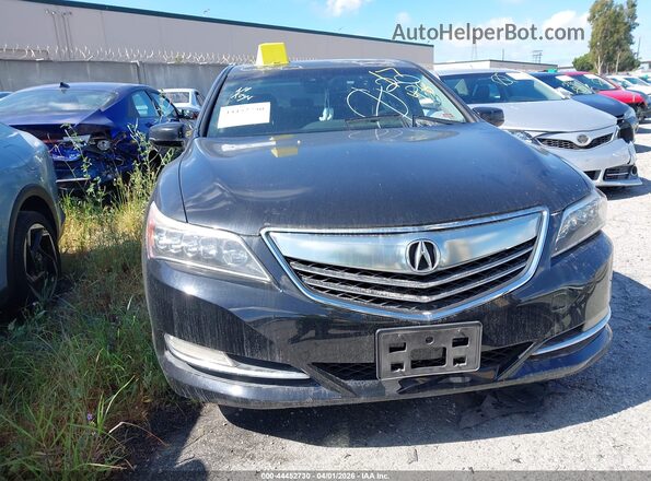 JH4KC1F53GC001613 2016 ACURA RLX Черный Вид панели приборов