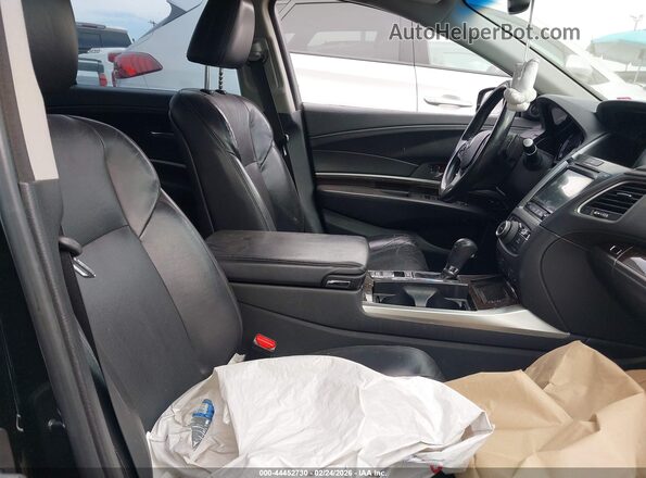 JH4KC1F53GC001613 2016 ACURA RLX Черный Вид салона спереди