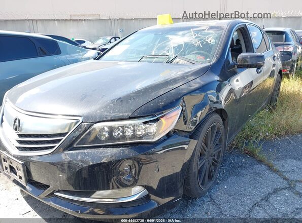 JH4KC1F53GC001613 2016 ACURA RLX Черный Передняя левая четверть