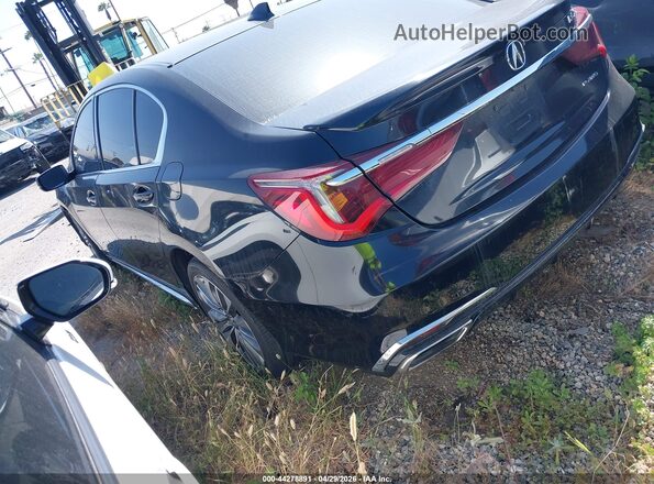 JH4KC1F53JC001165 2018 ACURA RLX Черный Задняя левая четверть
