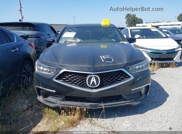 JH4KC1F53JC001165 2018 ACURA RLX Черный Вид задней части салона
