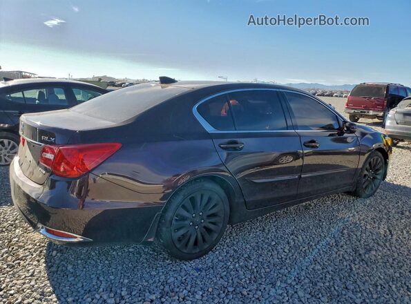 JH4KC1F54GC001023 2016 ACURA RLX Фиолетовый Задняя правая четверть