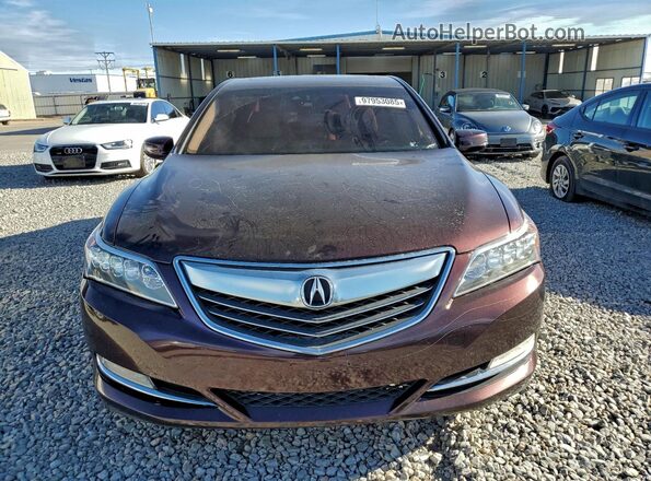 JH4KC1F54GC001023 2016 ACURA RLX Фиолетовый Вид спереди
