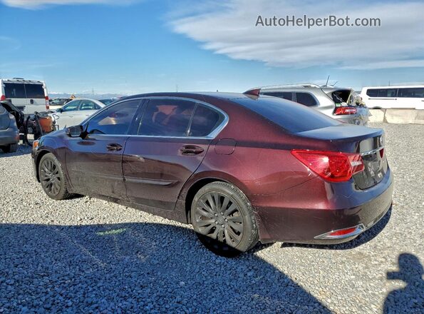 JH4KC1F54GC001023 2016 ACURA RLX Фиолетовый Задняя левая четверть