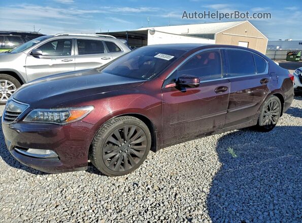 JH4KC1F54GC001023 2016 ACURA RLX Фиолетовый Передняя левая четверть