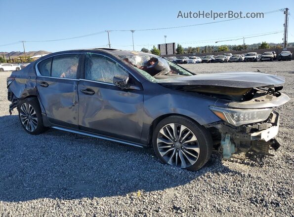 JH4KC1F55LC000537 2020 ACURA RLX Charcoal Front right