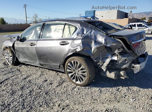 JH4KC1F55LC000537 2020 ACURA RLX Charcoal Rear left