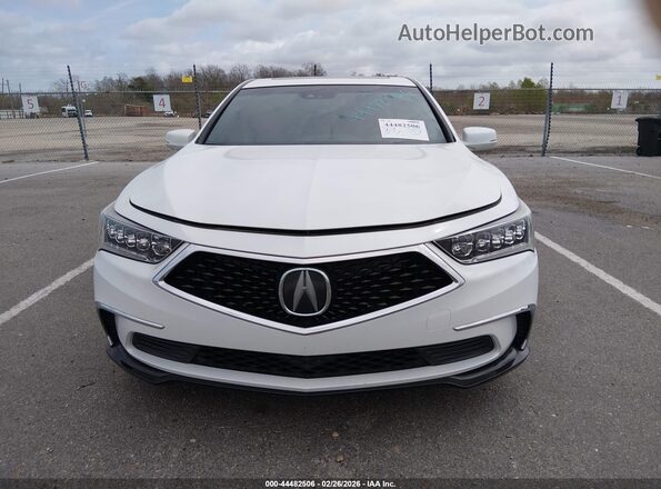 JH4KC1F57JC001637 2018 ACURA RLX Белый Вид щитка приборов