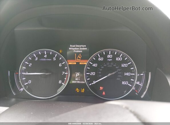 JH4KC1F57JC001637 2018 ACURA RLX Белый Вид задних сидений