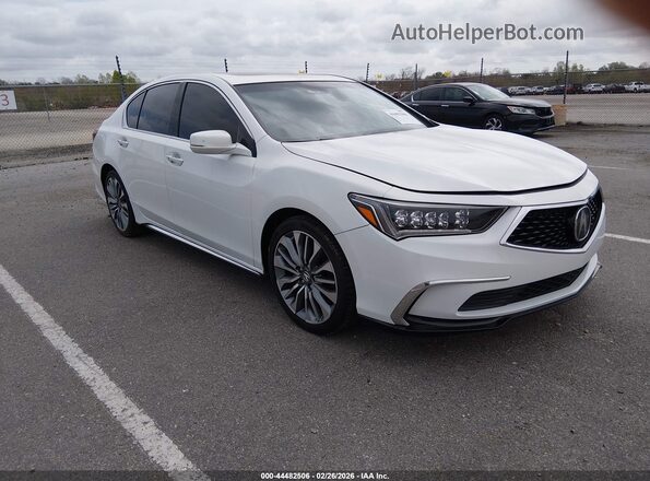 JH4KC1F57JC001637 2018 ACURA RLX Белый Передняя правая четверть