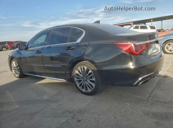 JH4KC1F59JC000926 2018 ACURA RLX Черный Задняя левая четверть