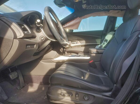 JH4KC1F59JC000926 2018 ACURA RLX Черный Вид салона спереди