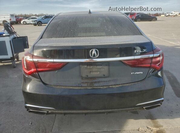 JH4KC1F59JC000926 2018 ACURA RLX Черный Вид сзади