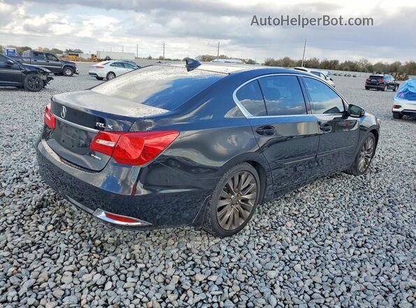 JH4KC1F99GC001456 2016 ACURA RLX Черный Задняя правая четверть