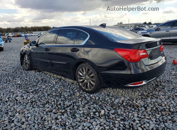 JH4KC1F99GC001456 2016 ACURA RLX Черный Задняя левая четверть