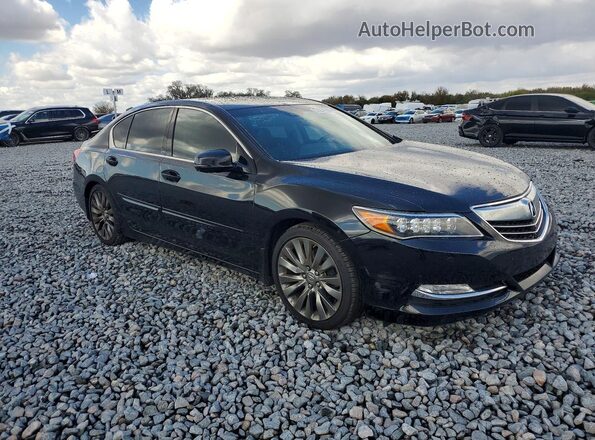JH4KC1F99GC001456 2016 ACURA RLX Черный Передняя правая четверть