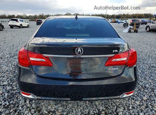 JH4KC1F99GC001456 2016 ACURA RLX Черный Вид сзади