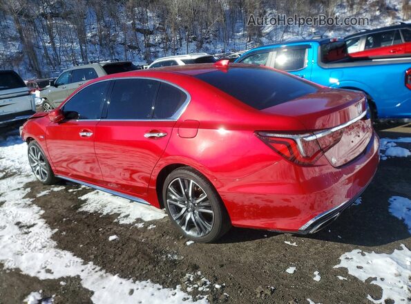 JH4KC2F97LC000418 2020 ACURA RLX Red Tył lewy