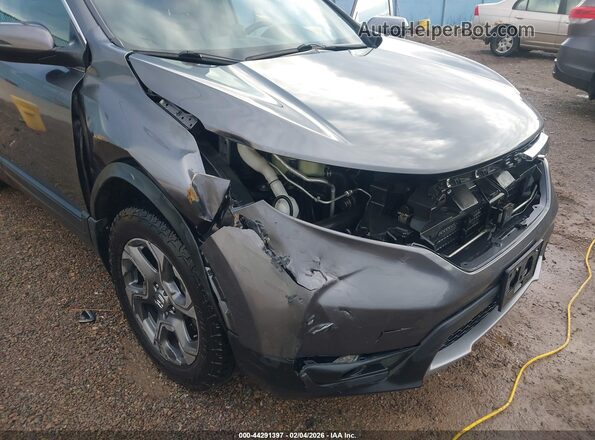 JHLRW2H59KX022304 2019 HONDA CR-V Серый Вид спереди