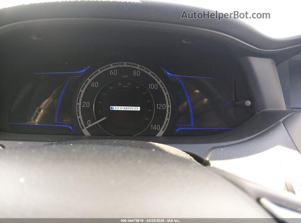 JHMCR6F56HC005382 2017 HONDA ACCORD HYBRID Белый Вид задних сидений