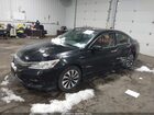 2017 Honda Accord Hybrid Touring Черный vin: JHMCR6F72HC030779