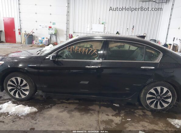 JHMCR6F72HC030779 2017 HONDA ACCORD HYBRID Черный Панорамный вид салона 360°