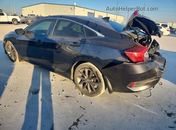 JHMFC1F34KX000830 2019 HONDA CIVIC Gray Rear left