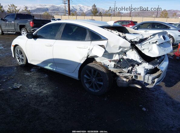 JHMFC1F39KX001553 2019 HONDA CIVIC White Հետևի ձախ
